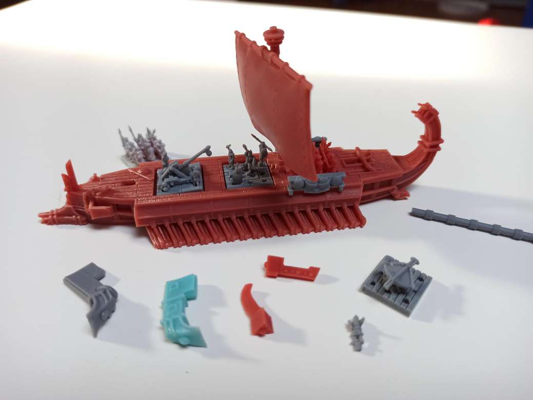 STL Files: Ischyros Class Hellenic Trireme