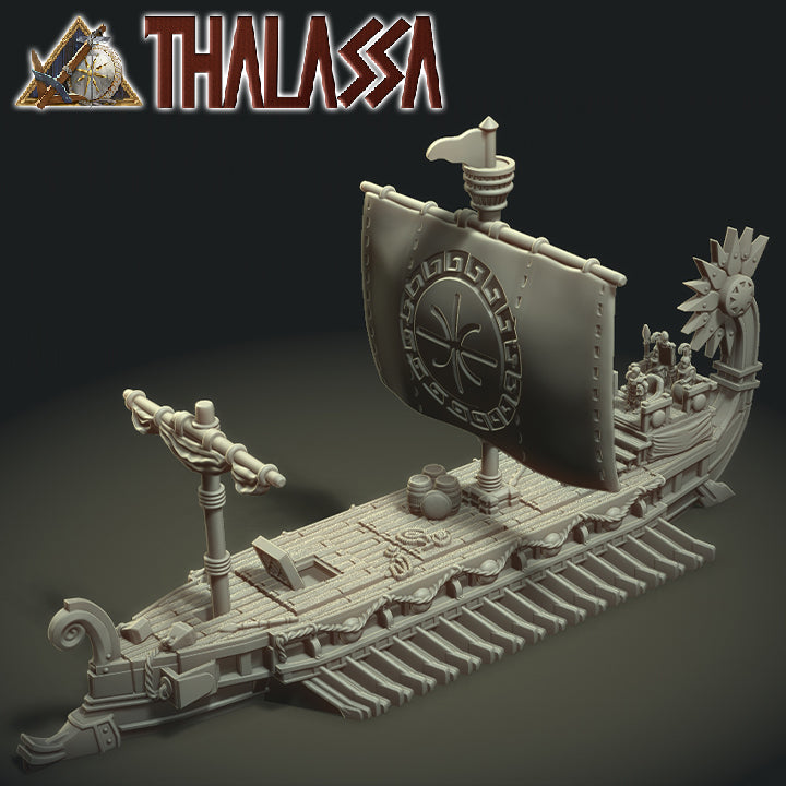STL Files: Archistratigos Class Hellenic Trireme