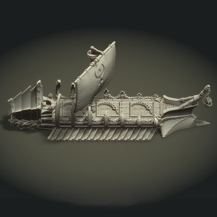 STL Files: Patron class Hellenic Trireme: Hades
