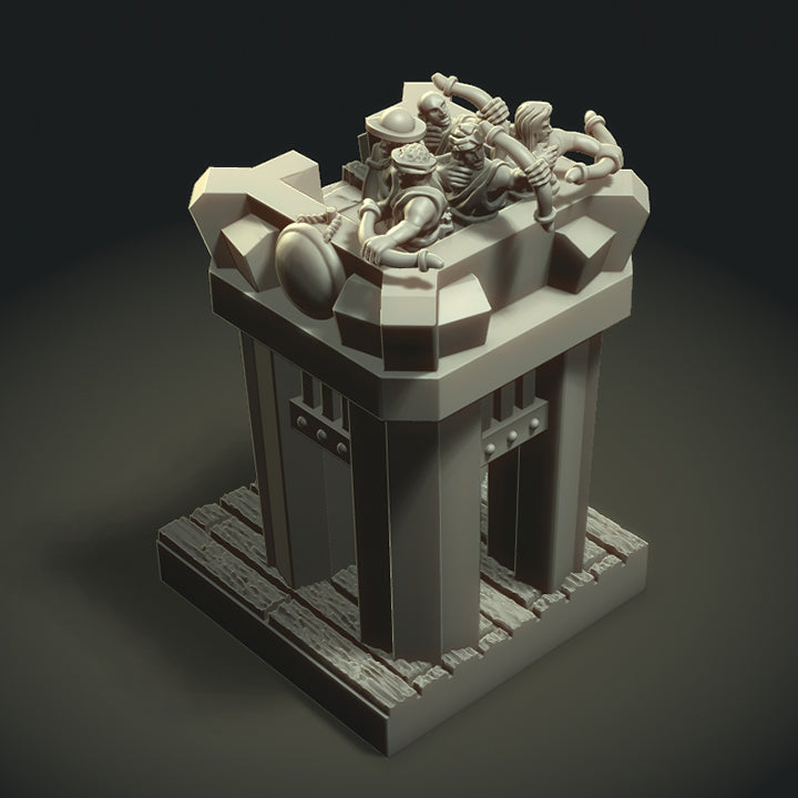 STL Files: Hellenic Archery Tower