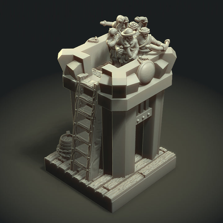 STL Files: Hellenic Archery Tower