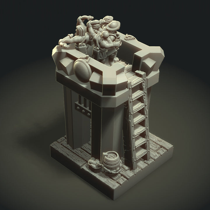 STL Files: Hellenic Archery Tower