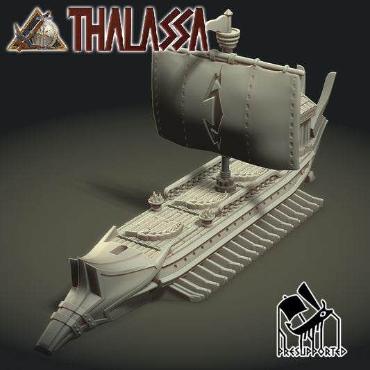 STL Files: Patron class Hellenic Trireme: Zeus