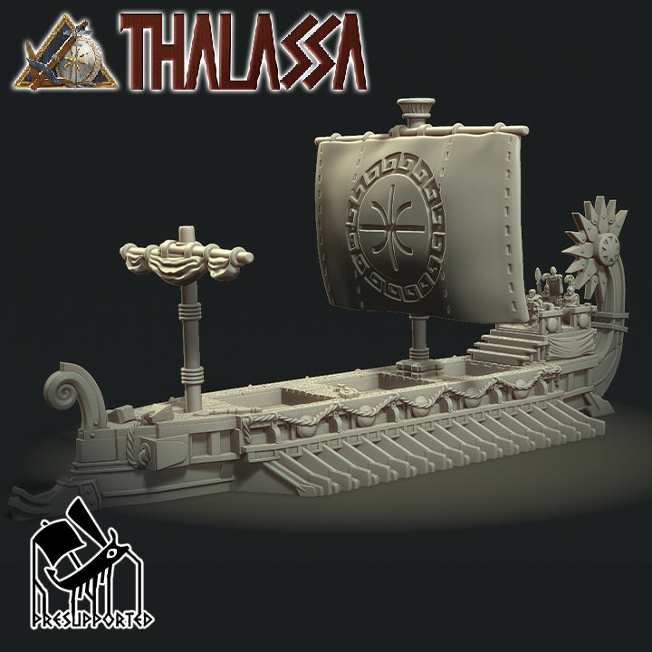 STL Files: Archistratigos Class Hellenic Trireme