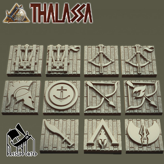STL Files: Crew Tokens Upgrade set