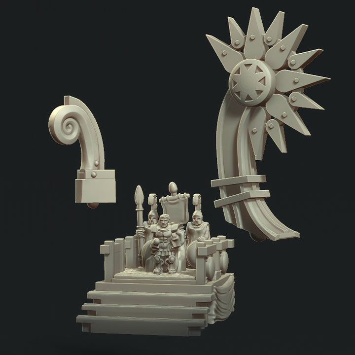 STL Files: Archistratigos Class Hellenic Trireme