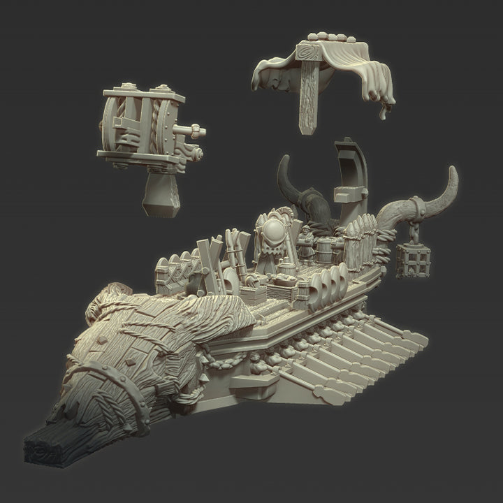 STL Files: Doulos Class Aeolian Wargalley