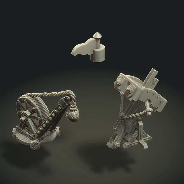 STL Files: Hellenic Siege Barge