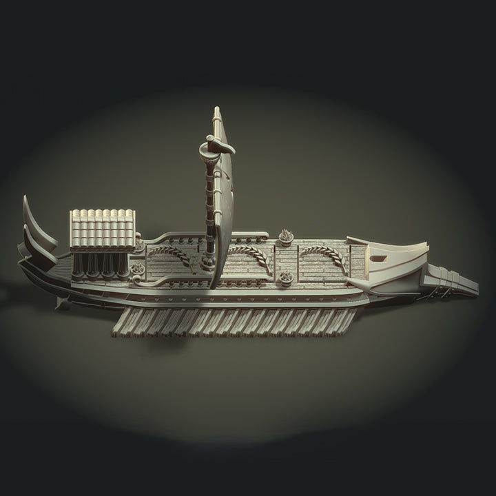 STL Files: Patron class Hellenic Trireme: Zeus