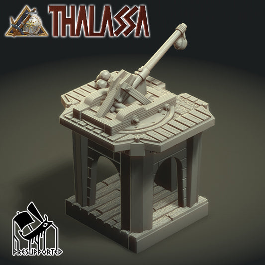 STL Files: Hellenic Monagon Tower and crew