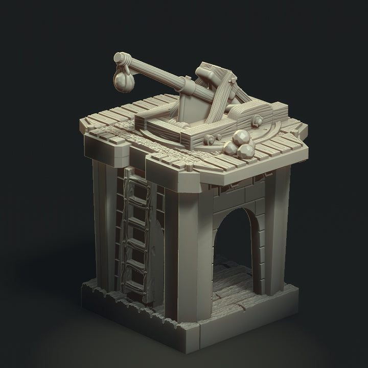 STL Files: Hellenic Monagon Tower and crew