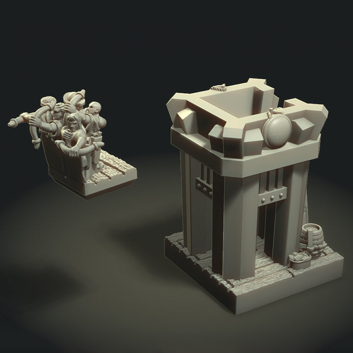 STL Files: Hellenic Archery Tower