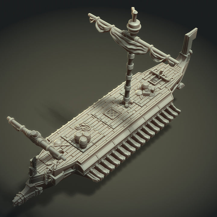 STL Files: Ischyros Class Hellenic Trireme