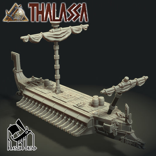 STL Files: Ischyros Class Hellenic Trireme