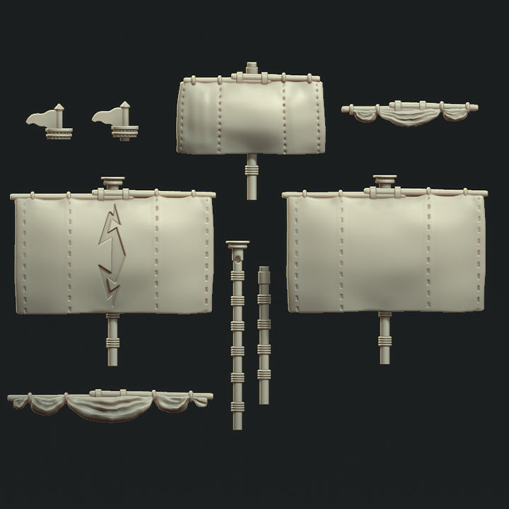 STL Files: Patron class Hellenic Trireme: Zeus